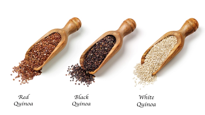 Quinua Roja & Quinua Negra & Quinua Blanca